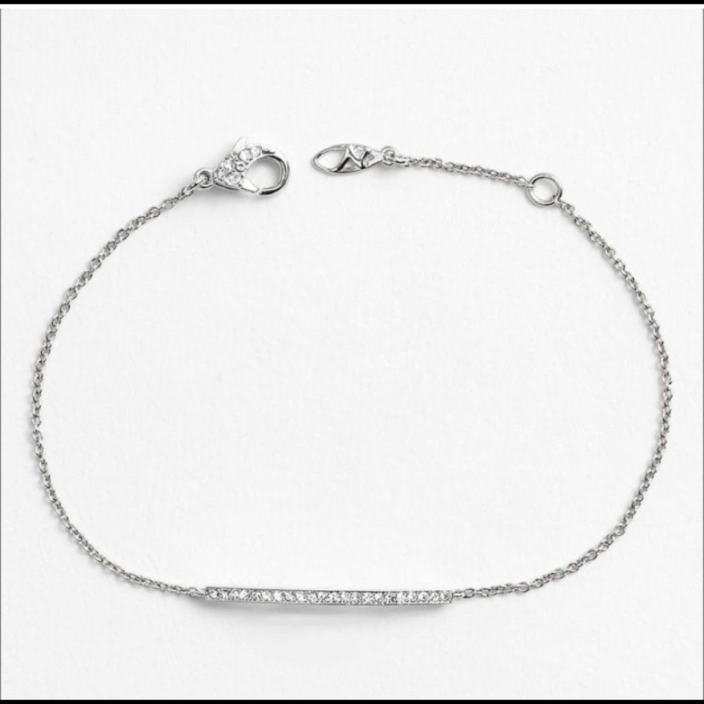 Brand new with tags attached with box nadri silver elegant classy bracelet